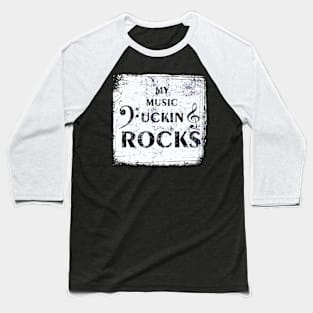 Music Rocks! Baseball T-Shirt